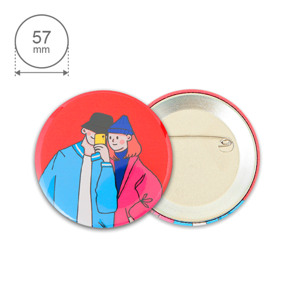 缶バッジ　φ57mm