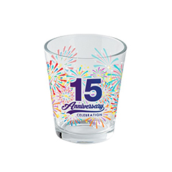 フルカラー印刷対応グラス(330ml)　クリア