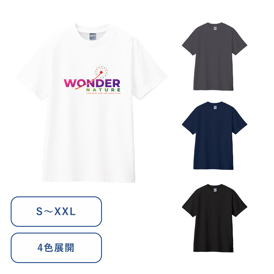 カスタムデザインコットンTシャツ【30個～】
