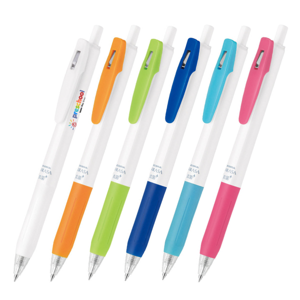 ZEBRA　ゼブラ　サラサクリップ　ホワイト軸　抗菌　0.5mm【印刷専用】