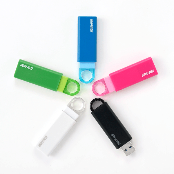 トートバッグ製作所 バッファロー　ノック式USB　16GB