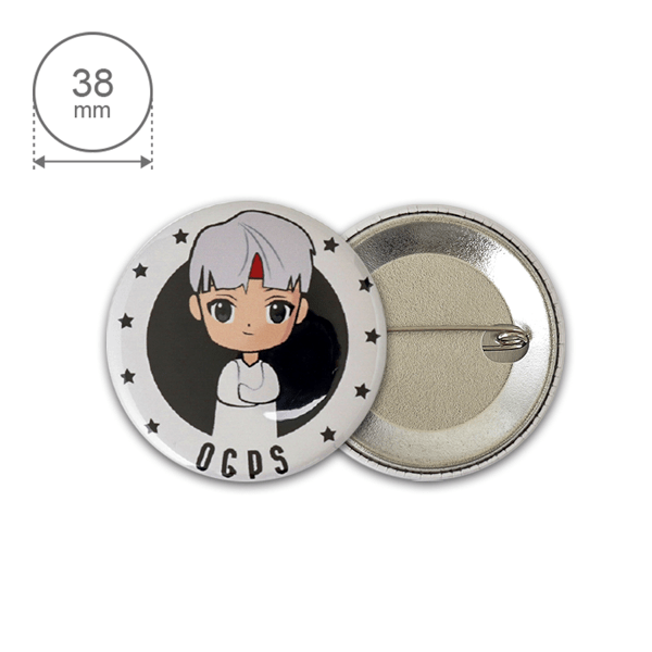 缶バッジ　φ38mm