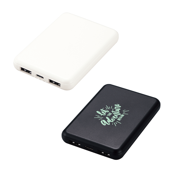 薄型軽量　急速充電モバイルバッテリー5000