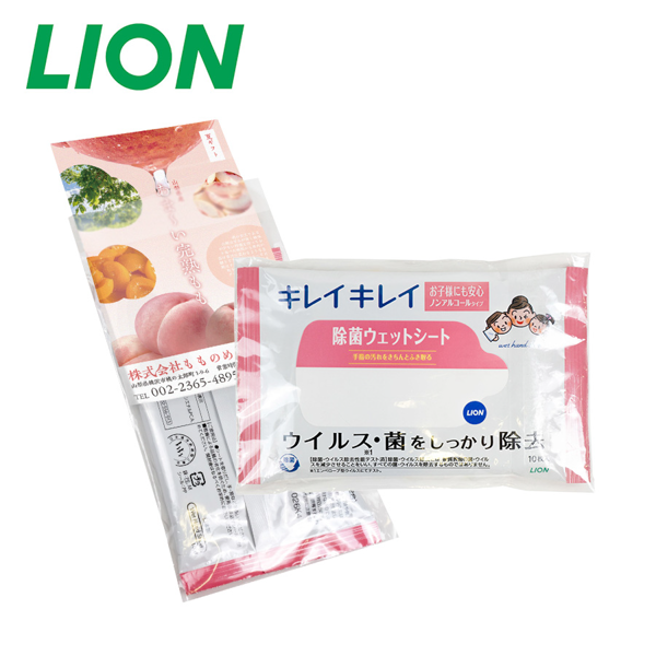 LION　ライオン　キレイキレイ除菌ウェットシート(ノンアルコールタイプ)10枚入