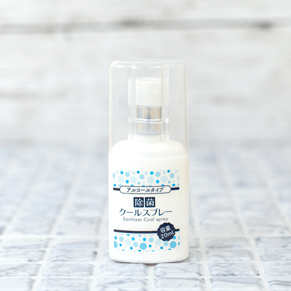 トートバッグ製作所　除菌クールスプレー20ml オリジナルラベル