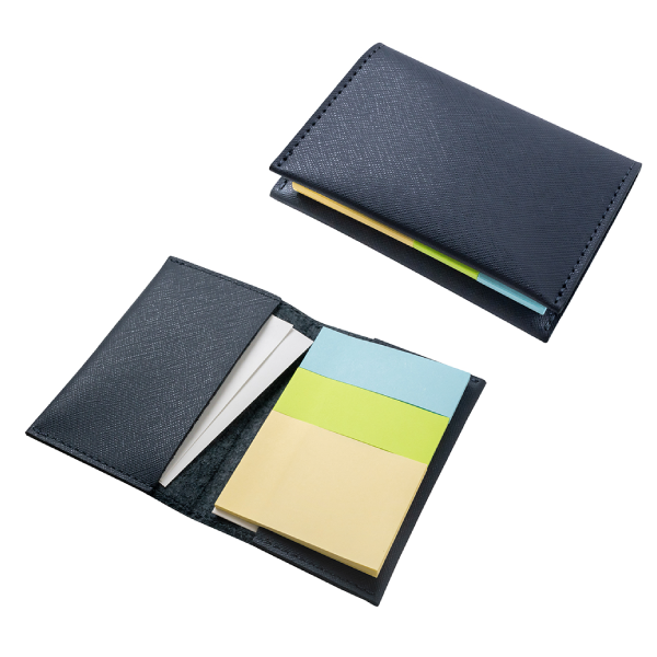 PREMO　リサイクルレザーフセン付カードケース