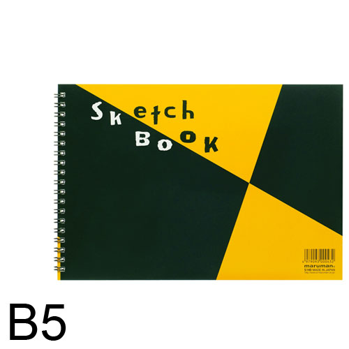 maruman　マルマン　B5E　スケッチブック　図案印刷シリーズ