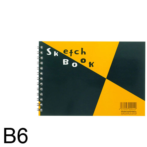 maruman　マルマン　B6E　スケッチブック　図案印刷シリーズ