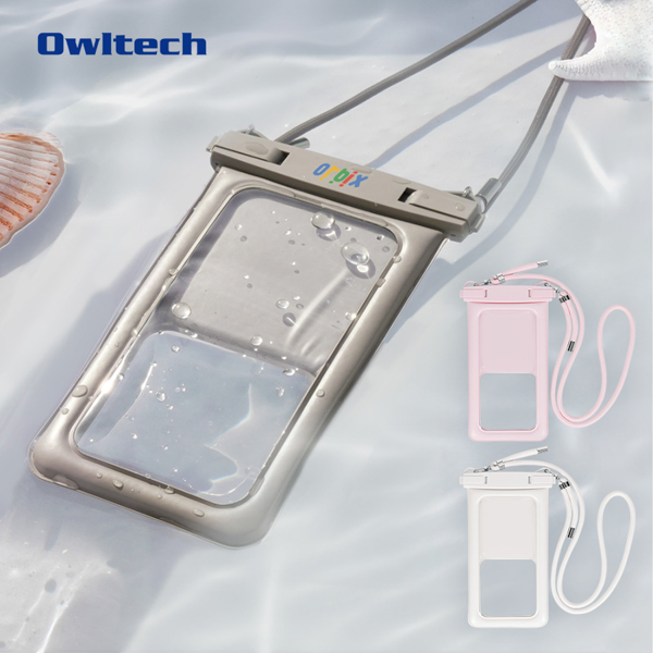 OWLTECH　オウルテック　水に浮く！完全防塵・防水スマホケース