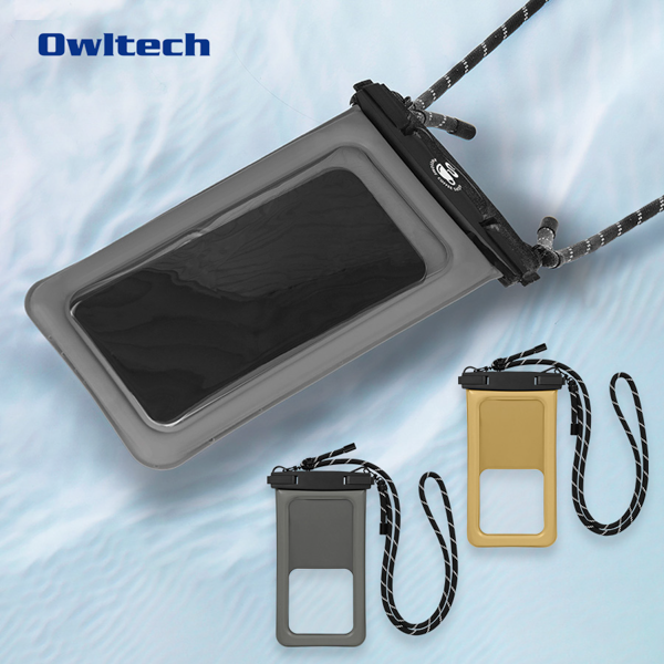 OWLTECH　オウルテック　水に浮く！完全防塵・防水スマホケース