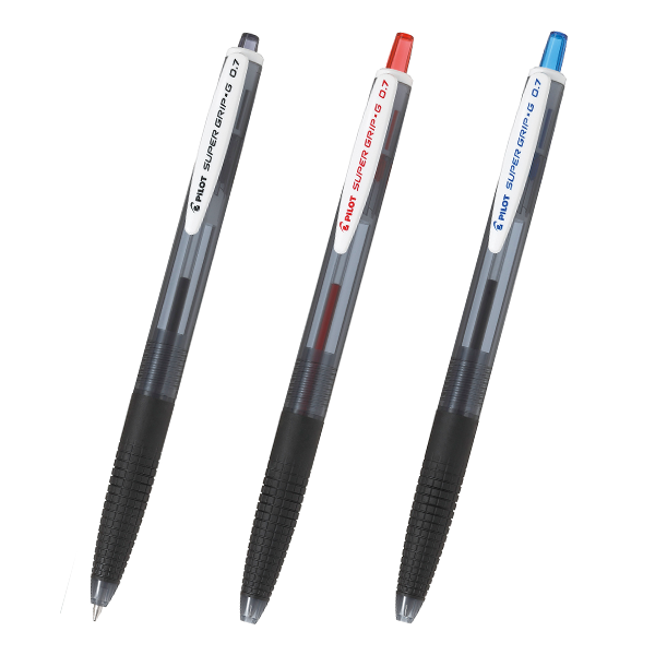 PILOT　パイロット　スーパーグリップG　ノック式　0.7mm　細字