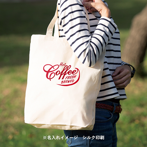 トートバッグ製作所 コットンバッグ(M)ナチュラル