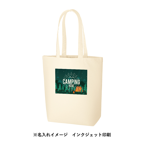 トートバッグ製作所 オーガニックコットンキャンバストート(M)　ナチュラルル