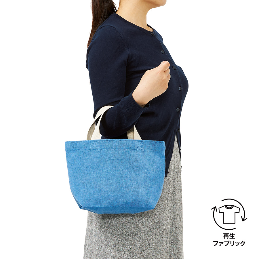 オリジナル　シャンブリックキャンバストートバッグ(S)