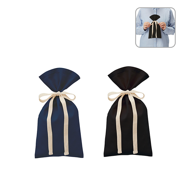 トートバッグ製作所 厚手コットンラッピング巾着(S)