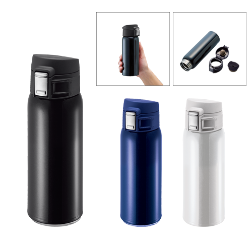 トートバッグ製作所 ワンタッチカービングサーモボトル　360ml