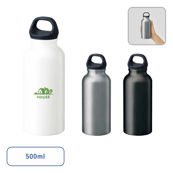 アルミハンギングボトル(L)　500ml