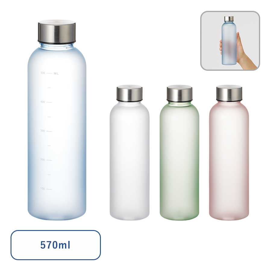 目盛り付フロストボトル　570ml