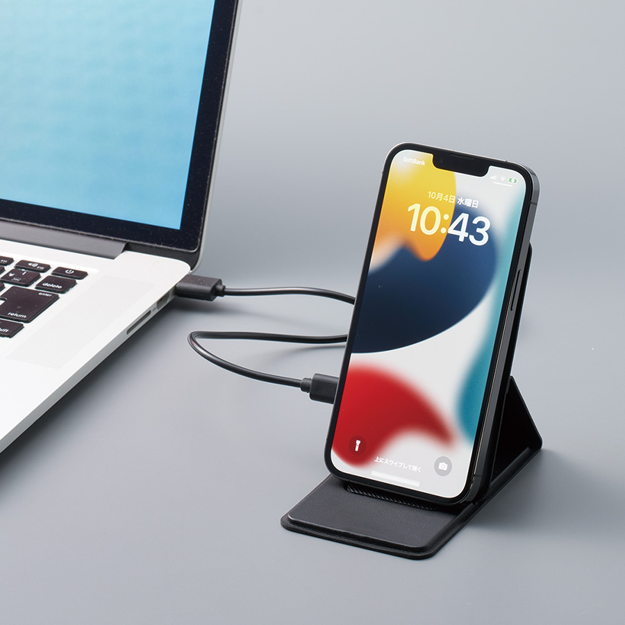 スタンドワイヤレス充電器コンパクトタイプ　5W